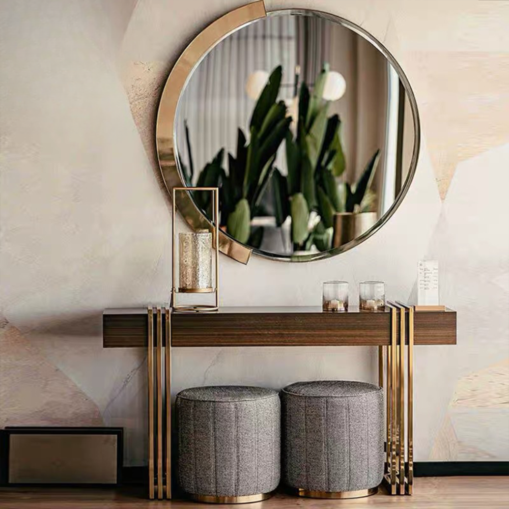 Mirror Stainless-Steel Console