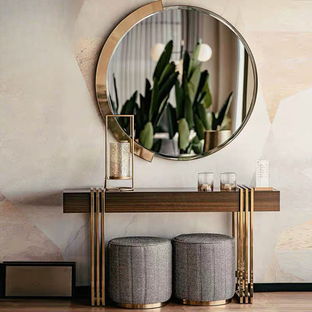 Mirror Stainless-Steel Console