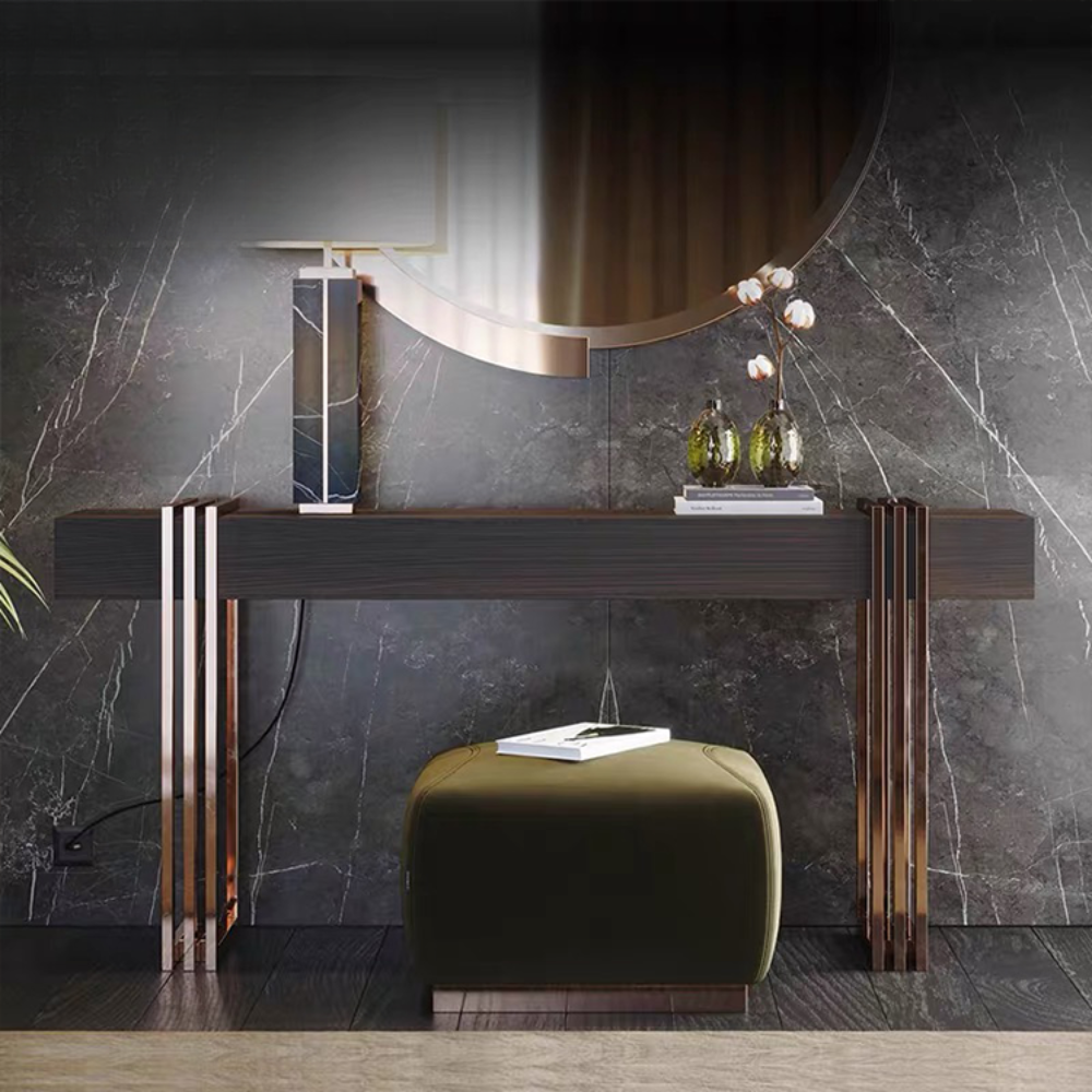 Mirror Stainless-Steel Console