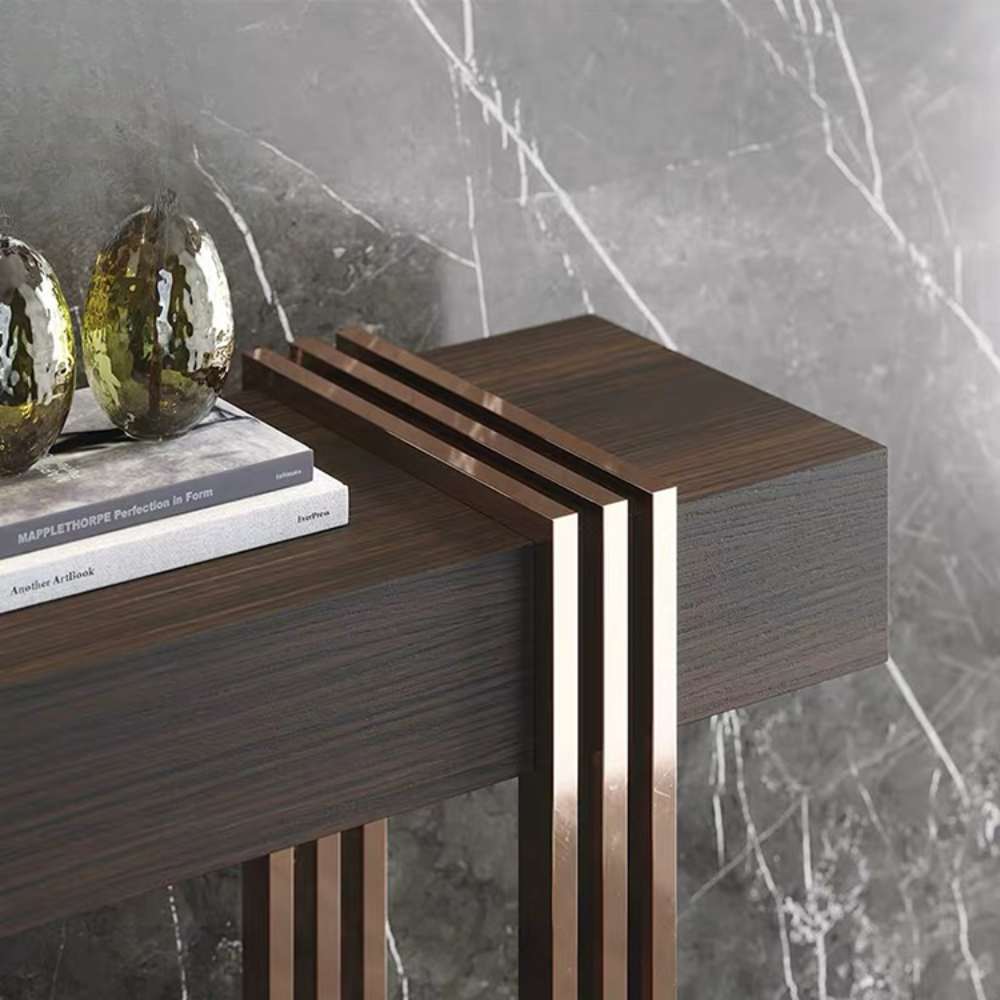 Mirror Stainless-Steel Console