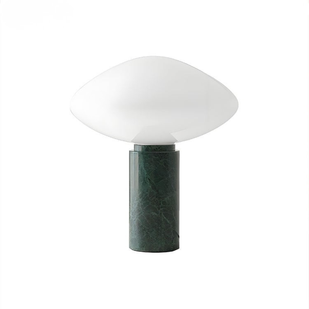 Glass Mushroom Table Lamp