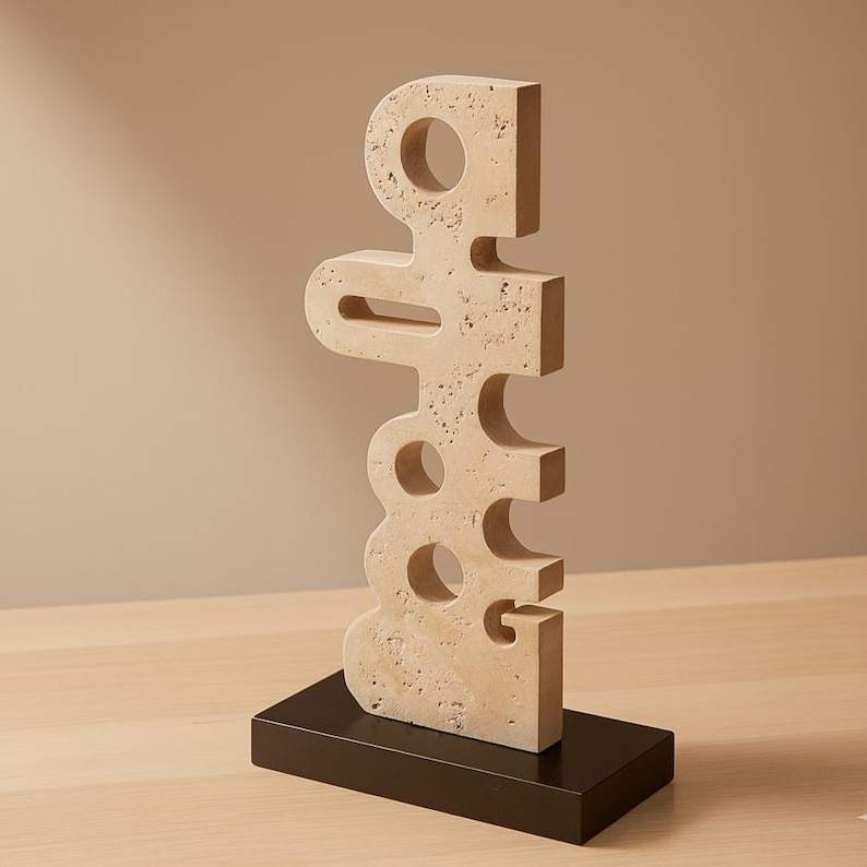 Abstract Marble Sculpture