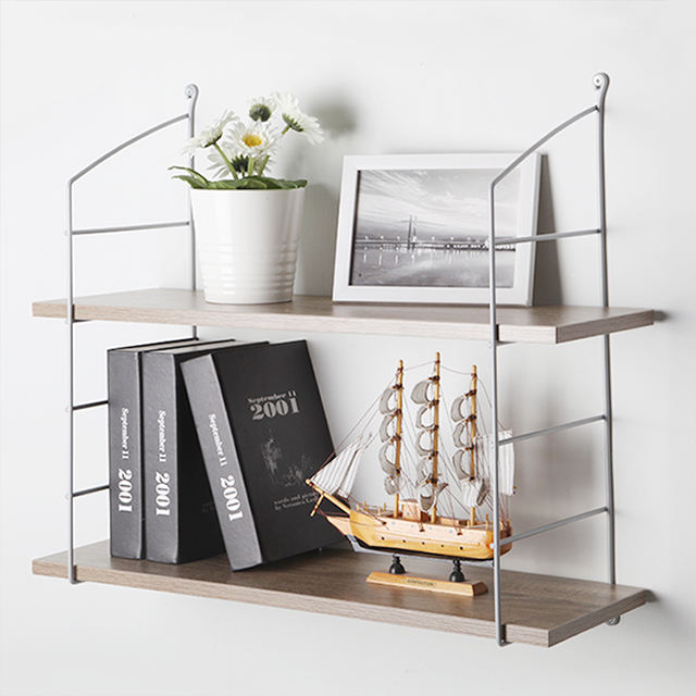 Brass Ladder Shelving