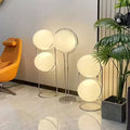 Opal Globe Floor Lamp