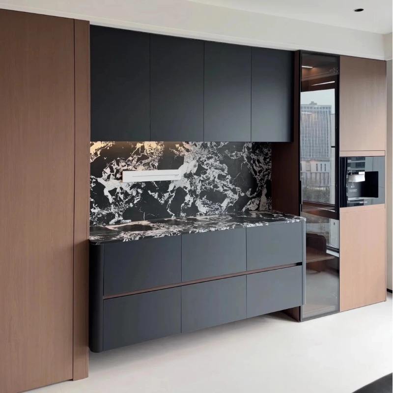 Anthracite Matt-Lacquer Sideboard