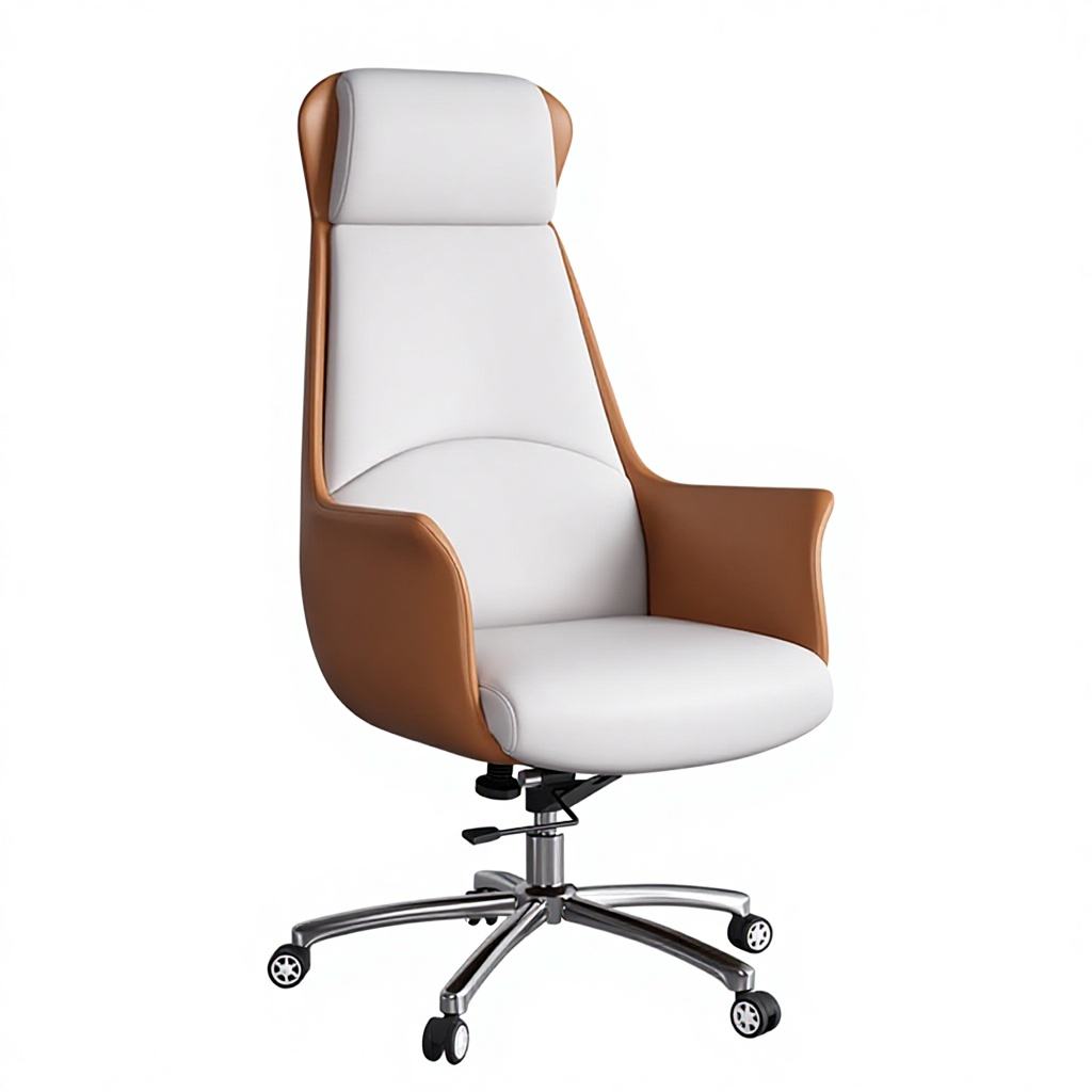 Ergonomic Leather Office Chair