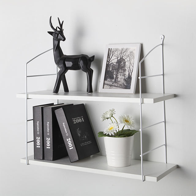Brass Ladder Shelving