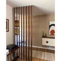 Oak Slat Room Divider