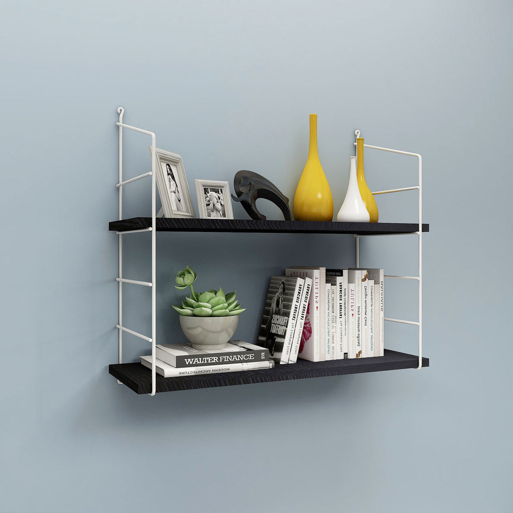 Brass Ladder Shelving