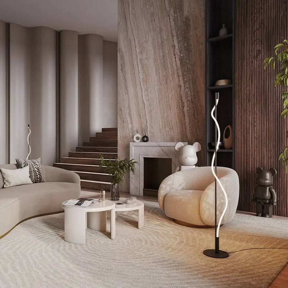 Dimmable Linear Floor Lamp