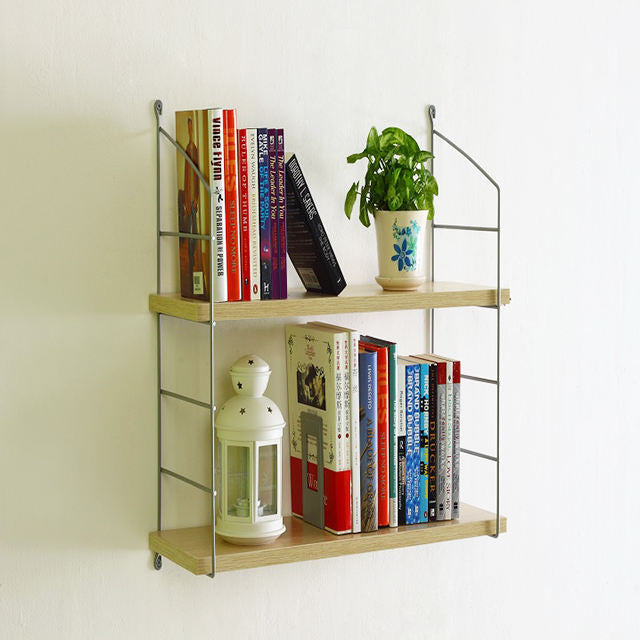 Brass Ladder Shelving