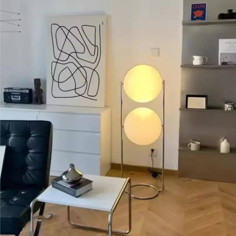 Opal Globe Floor Lamp