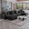 Borghese Curved Boucle Sofa