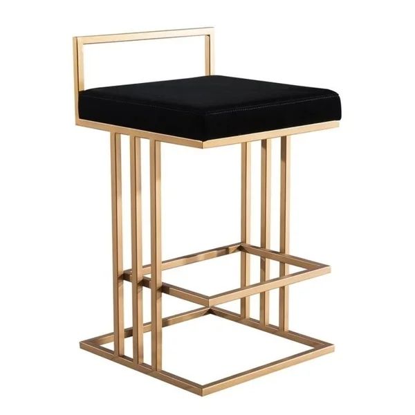 Brushed Brass Bar Stool