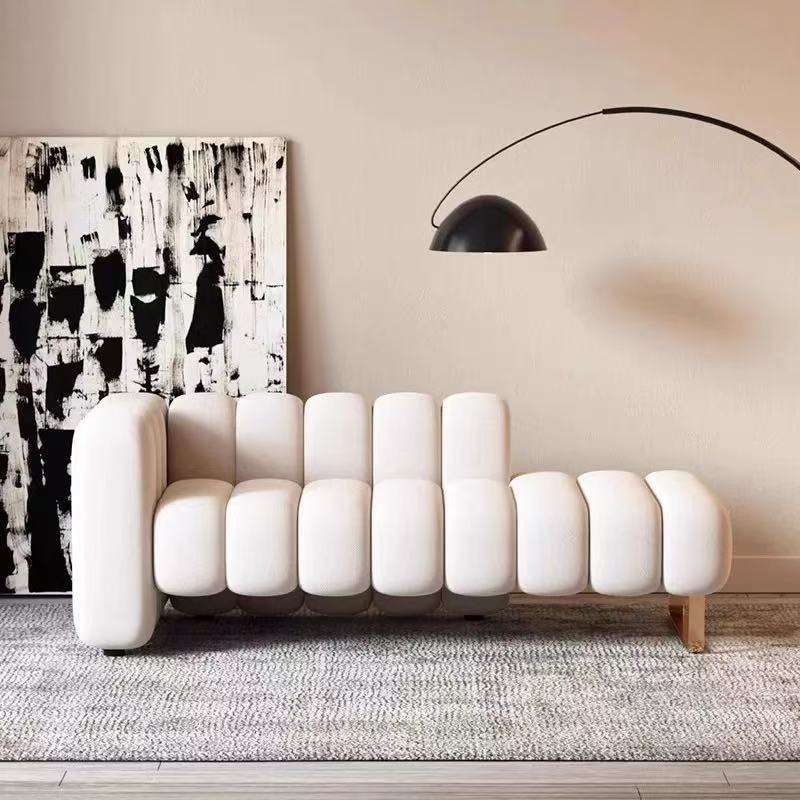 Velvet Bed-End Bench