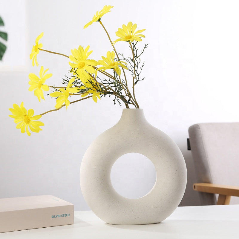 Artisan Ceramic Vase Set