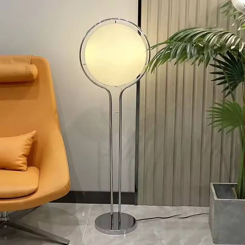 Opal Globe Floor Lamp