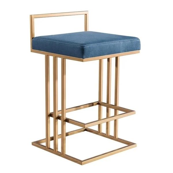 Brushed Brass Bar Stool
