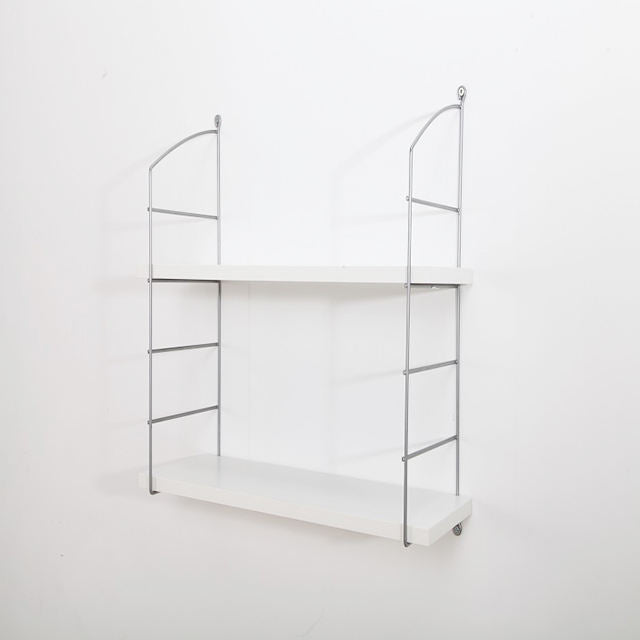 Brass Ladder Shelving
