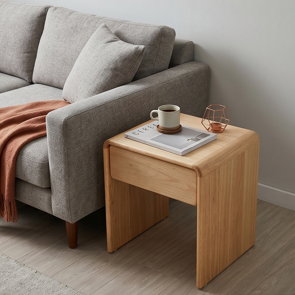 Backlit Onyx Side Table